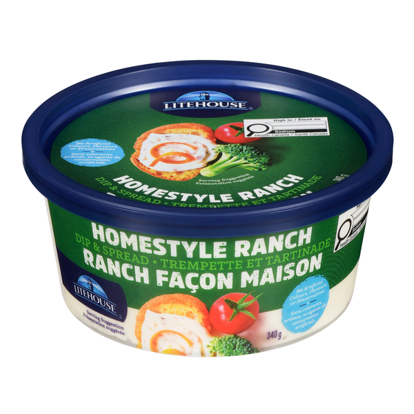 Food Basics Litehouse Homestyle Ranch Dip Same-Day Delivery | Instacart