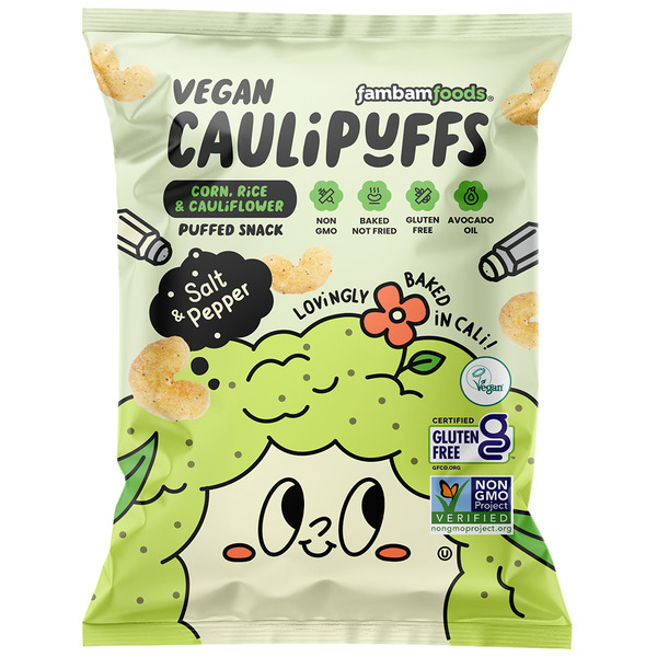 CauliPuffs Salt & Pepper Puffs