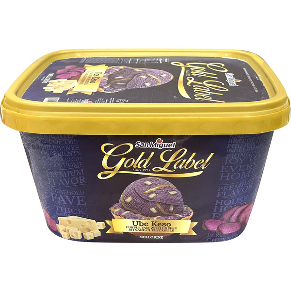 San Miguel Mellorine Ube Keso