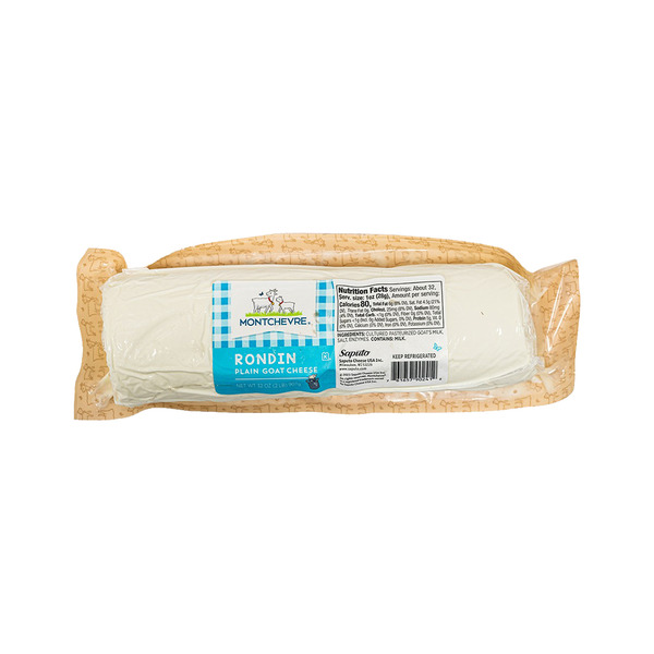 Mont Chevre - Plain Loaf Goat Cheese - 2 Lb