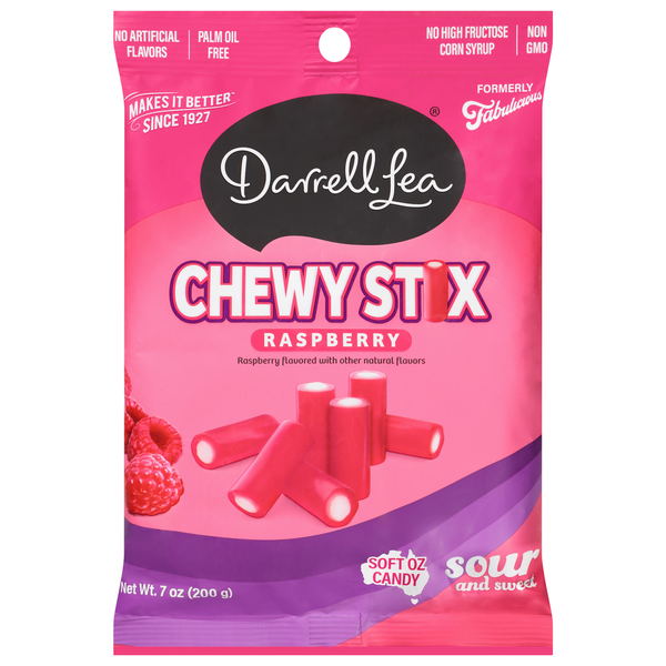 SweetLinker フラティ LSR 1枚 Darrell Lea Raspberry Chewy Stix Same-Day Delivery or Pickup | ALDI