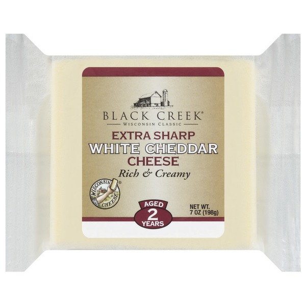 Black Creek Extra Sharp White Cheddar Cheese (7 oz) Instacart