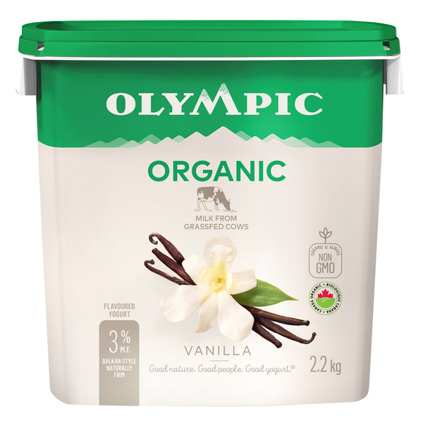 Olympic Grassfed Organic Vanilla Yogurt 3.2%