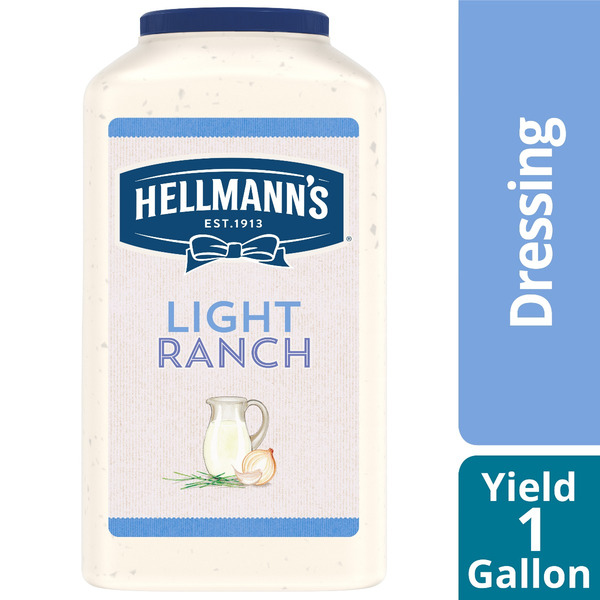Hellmann's - Light Ranch Dressing -1gal/4ct