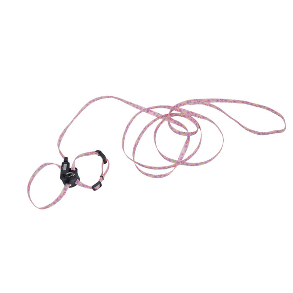 Coastal Pet Li'l Pals Adjustable Kitten Harness & Leash, 0.31 x 10 Inch
