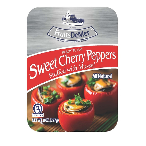 Chéri mie1014 shop's Fruits De Mer Sweet Cherry Peppers stuffed with Mussel Same-Day