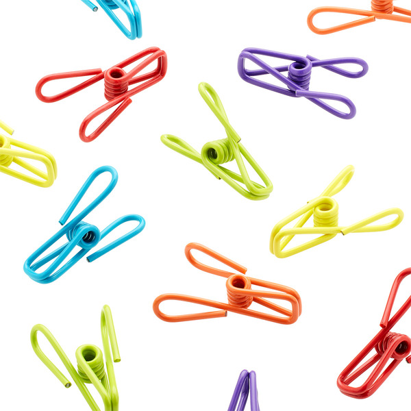 Kikkerland Rainbow Multi-Purpose Bag Clips