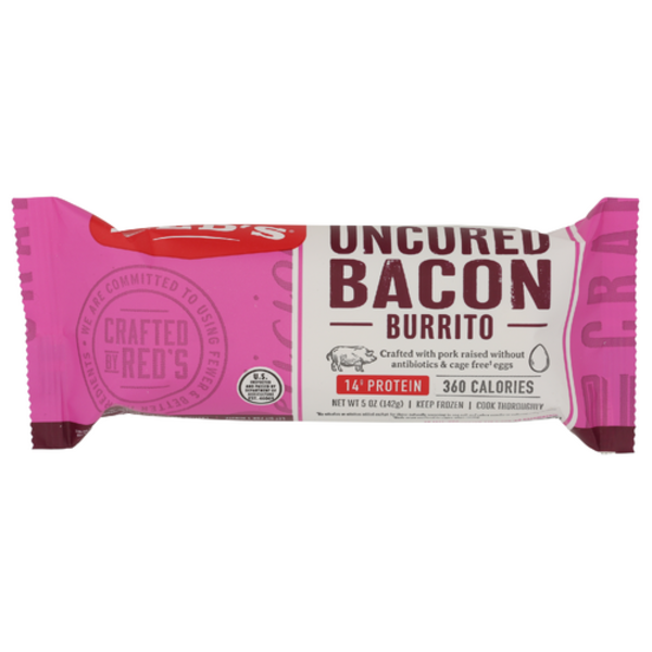 Red's All Natural Uncured Bacon Breakfast Burrito