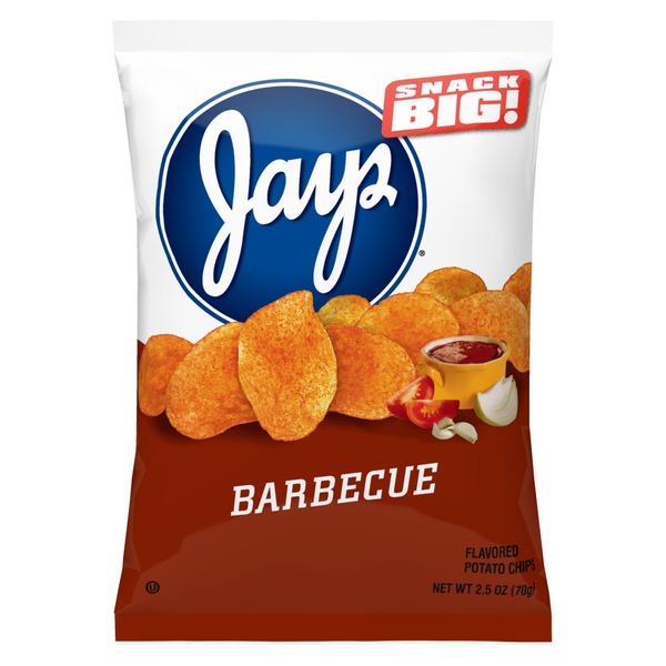 Jays® Regular BBQ Flavored Potato Chips (2.5 oz) Instacart