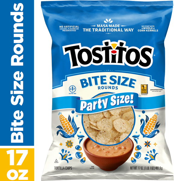 Tostitos Bite Size Tortilla Chips Rounds