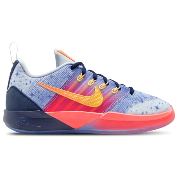 Nike Kids' Grade School Sabrina 3 'Welcome To Miami' Basketball Shoes, Size 6.5, Medium/B - Football Grey/Topaz Gold-Royal Pulse