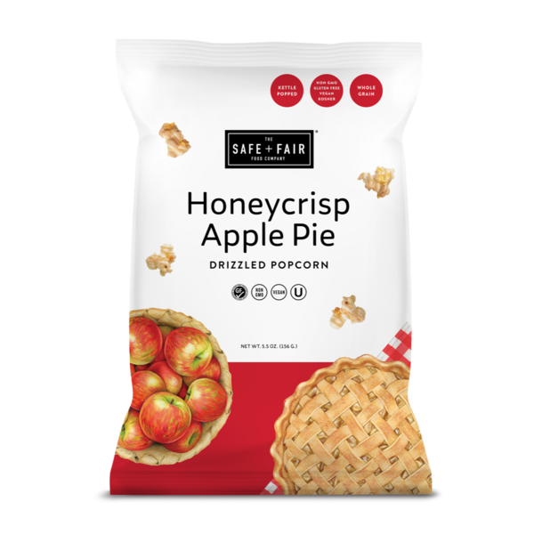SAFE + FAIR DRIZZLED POPCORN S+F Honeycrisp Apple Pie Drizzled