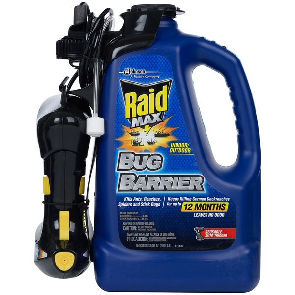 Raid Max Bug Barrier Trigger Refill INSECT BARRIER (64 fl oz) Instacart