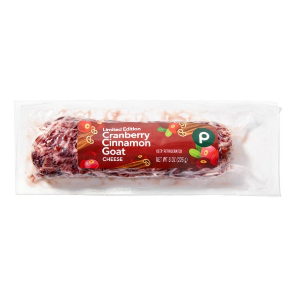 Publix Deli Cheese, Goat, Cranberry Cinnamon Same-Day Delivery or