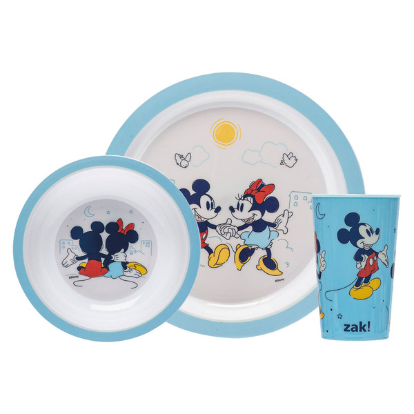 Mickey and Minnie Character Mealtime Set Same-Day Delivery or