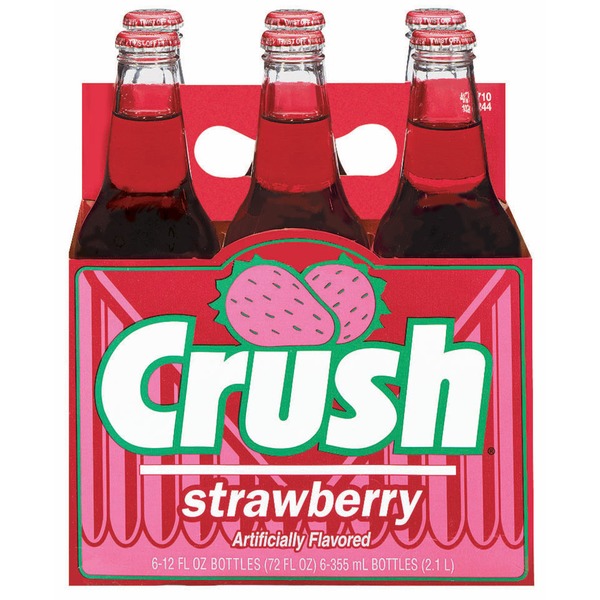 Crush Soda Strawberry 6 Each Instacart