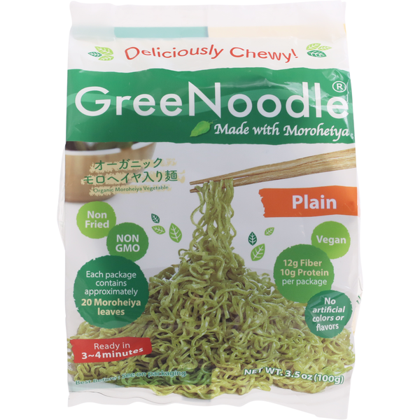 GreeNoodle Noodles, Plain
