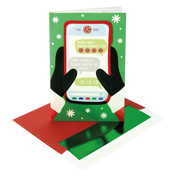 ALDI Merry Moments Design Co. Handmade Christmas Cards Texting SameDay