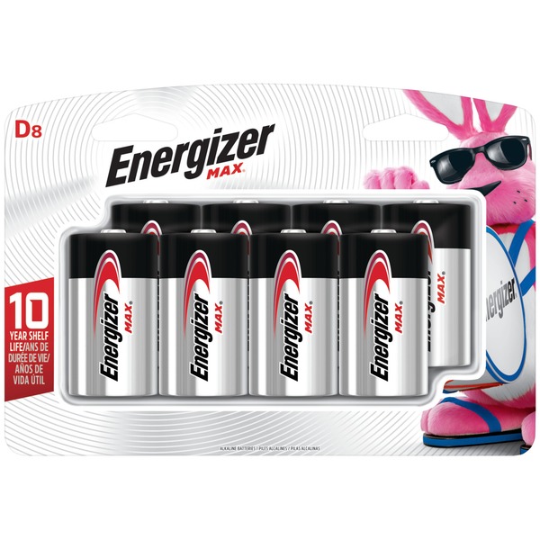Energizer D Batteries (8 ct) from Best Buy Instacart