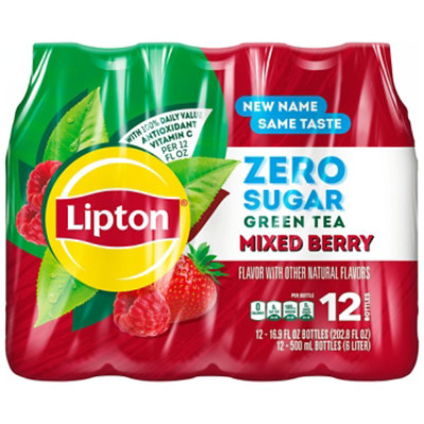 Lipton Diet Green Tea Mixed Berry - Pack