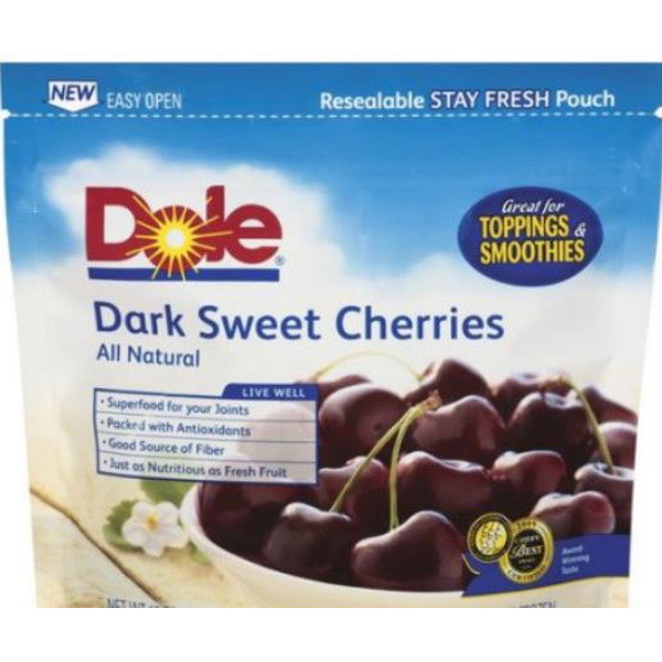Frozen Dole - Dark Sweet Pitted Cherries - 5 lbs