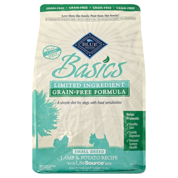 blue basics lamb and potato small breed