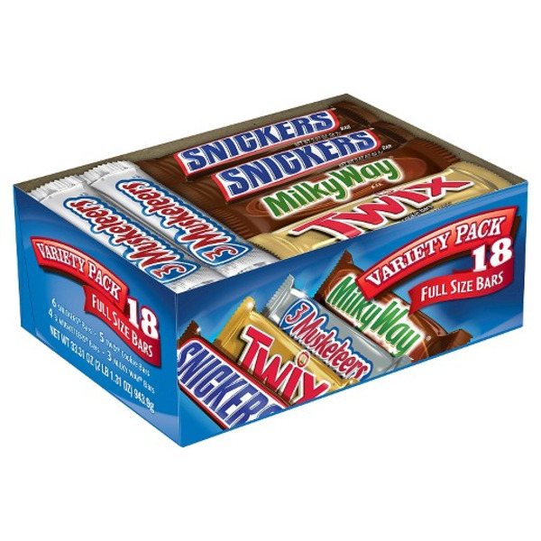 Mars - Full Size Variety Pack - 18ct
