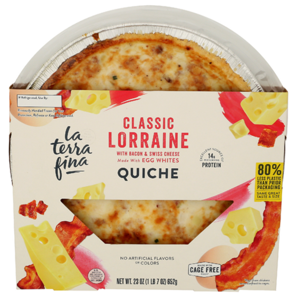 La Terra Fina Classic Lorraine Quiche