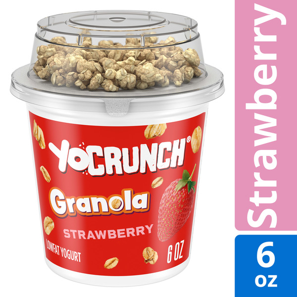 YoCrunch Strawberry Lowfat Yogurt with Kellogg's Granola Same-Day