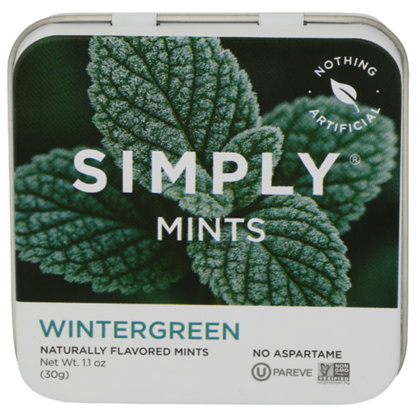 Simply Gum Wintergreen Mints