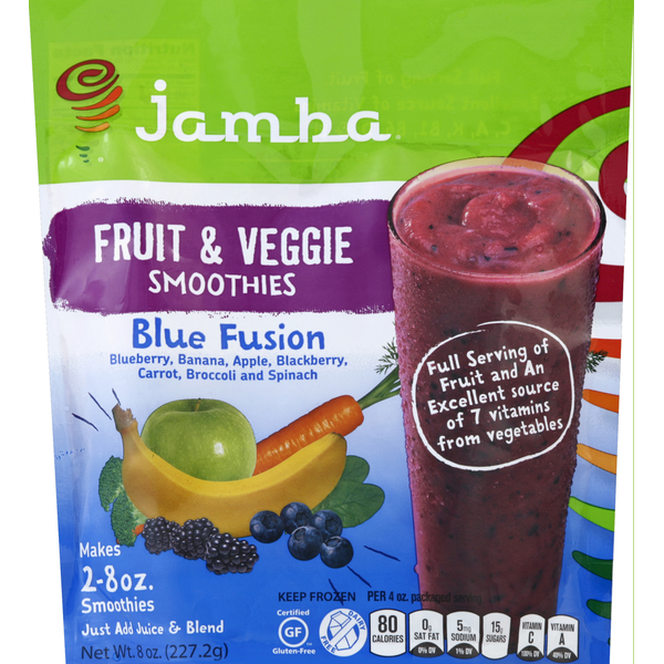 Jamba Fruit & Veggie Smoothies, Blue Fusion Same-Day Delivery or