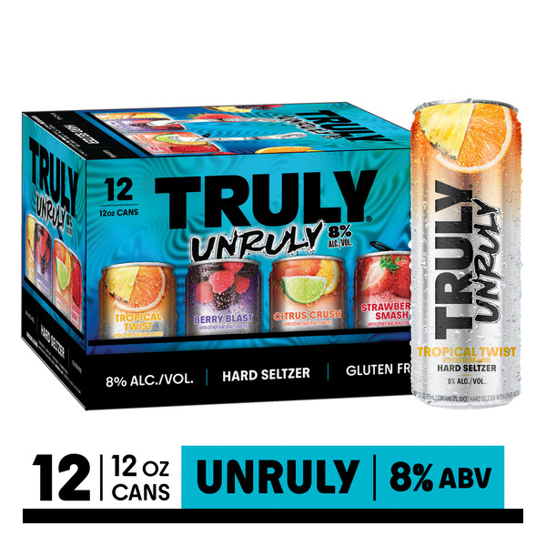TRULY Unruly Hard Seltzer Hard Seltzer Variety Pack Same-Day