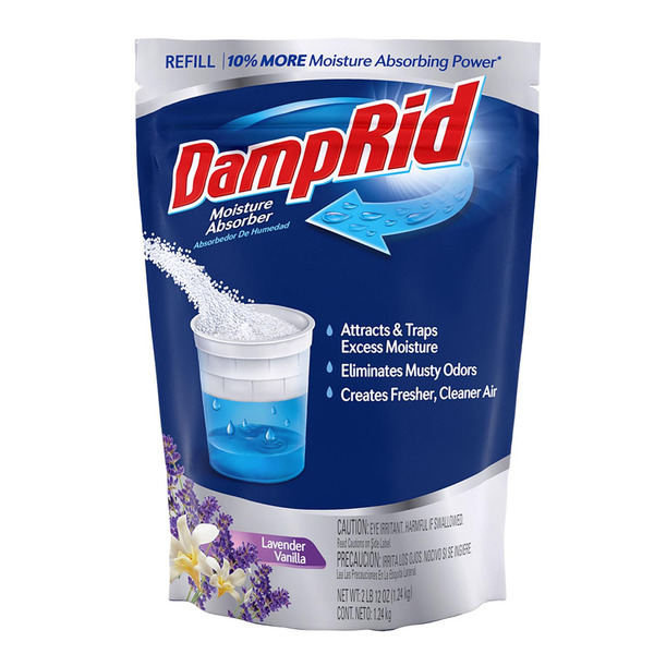 Damp Rid Moisture Absorber, Lavender Vanilla, Refill