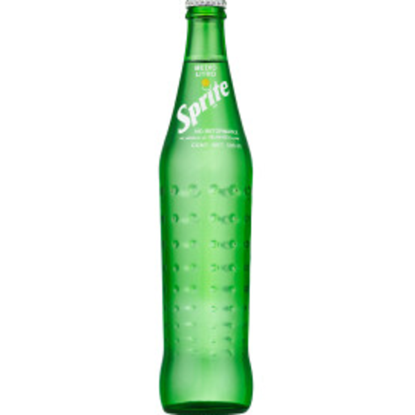 Sprite Mexico Glass Bottles, 500 mL, 24 Pack