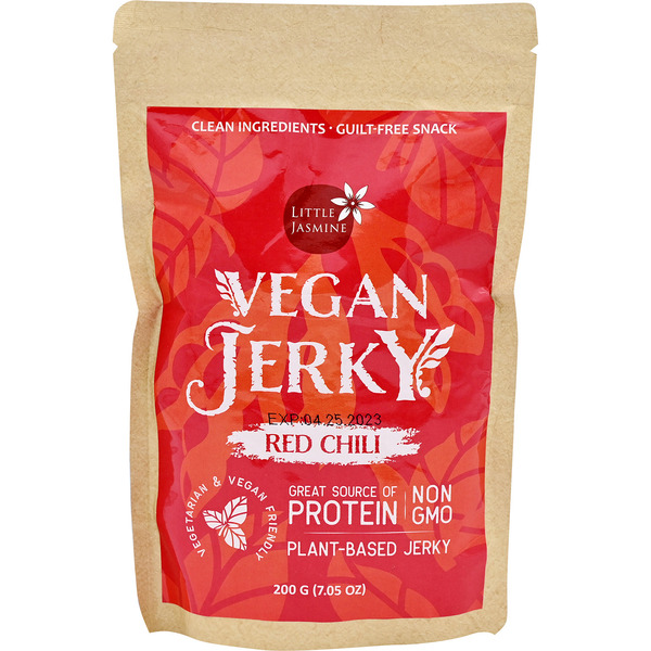 Little Jasmine Vegan Jerky - Red Chili