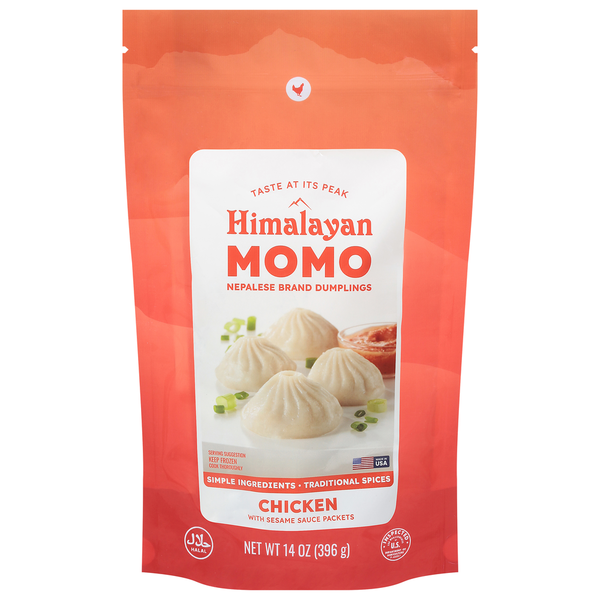 Himalayan Momo Nepalese Brand Chicken Dumplings Same-Day Delivery