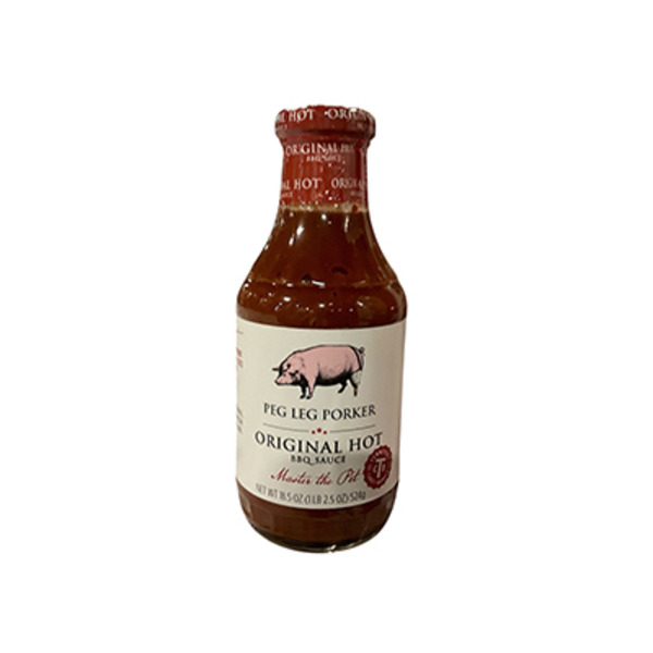 PEG LEG PORKER Original Hot BBQ Sauce