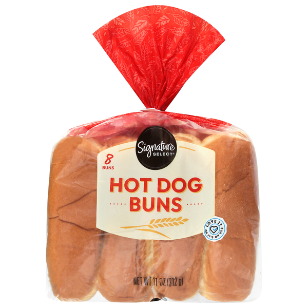 Signature SELECT Hot Dog Buns, Enriched