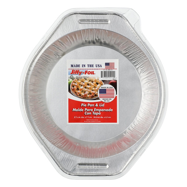 Jiffy Foil Ichef Round Pie Pan With Lid Same-Day Delivery Dollar