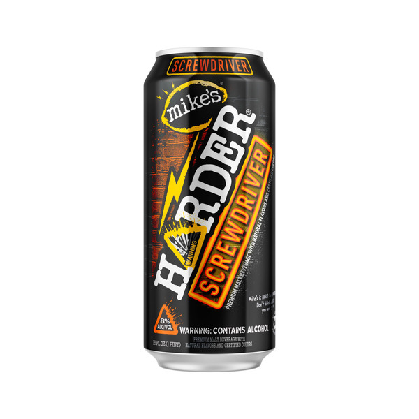 mike's HARDER Lemonade Screwdriver, 16 fl oz Can, 8% ABV Same-Day