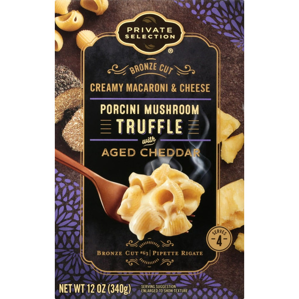 Kroger Private Selection Macaroni & Cheese, Creamy, Porcini Mushroom