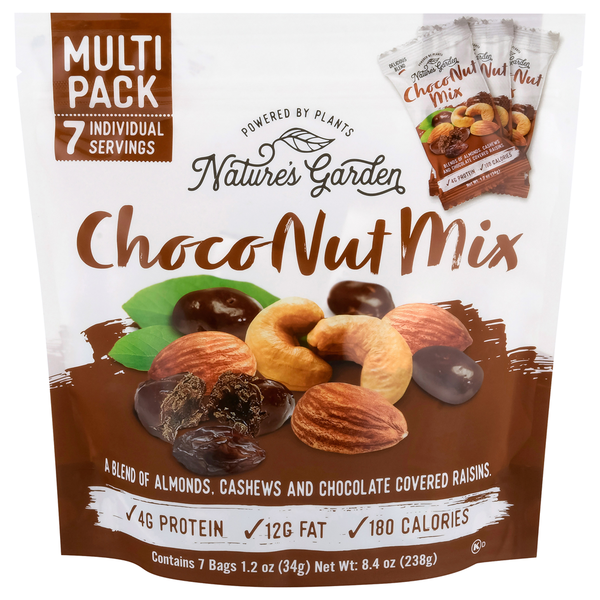 Nature's Garden Choco Nut Mix Multi Pack Same-Day Delivery | Food