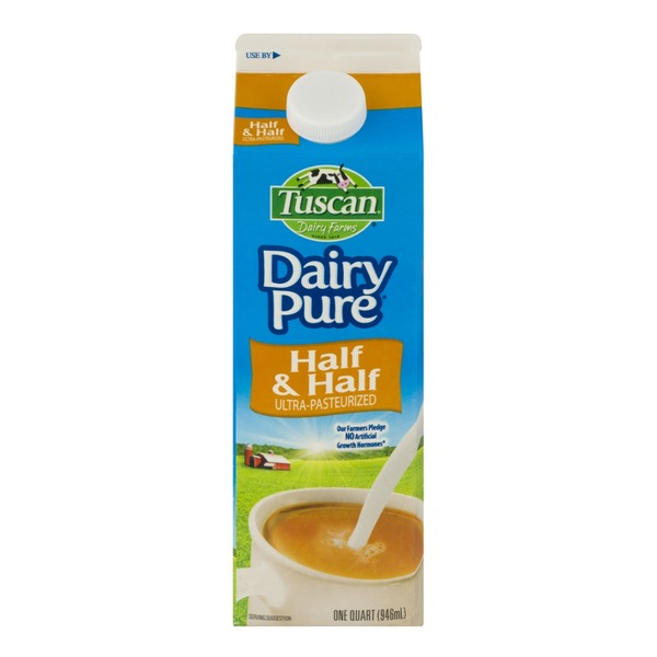Tuscan Dairy Farms Dairy Pure Half & Half UltraPasteurized (1 qt