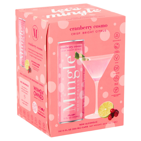 Mingle Mocktails Cranberry Cosmo Same-Day Delivery or Pickup