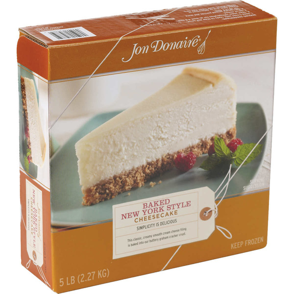 Frozen Jon Donaire - Cream Style Cheesecake - 10", 16 slices