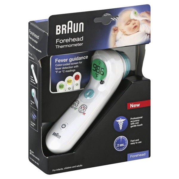 Braun Thermometer, Forehead (1 each) Instacart