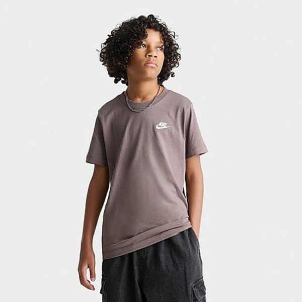 Nike Big Kids' Sportswear T-Shirt, L - Cavestone