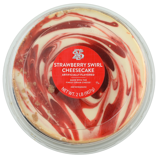 The Father's Table Strawberry Swirl Cheesecake Same-Day Delivery