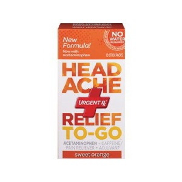 Urgent Rx Headache Relief, Sweet Orange (10 ct) from CVS Pharmacy