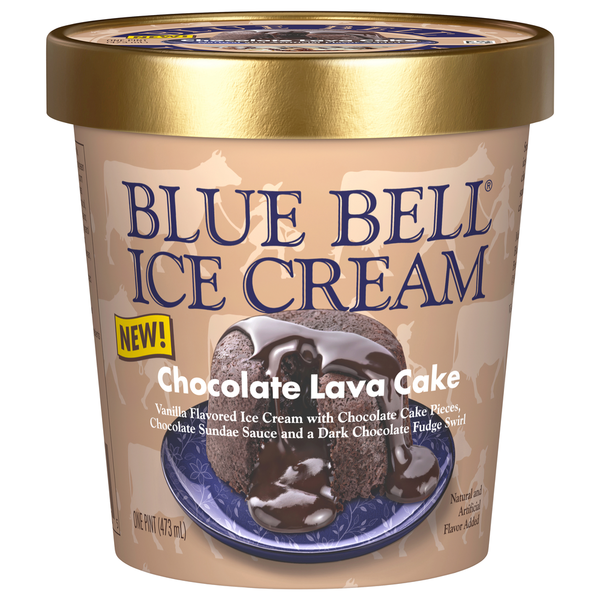Blue Bell Chocolate Lava Cake Ice Cream Same-Day Delivery or